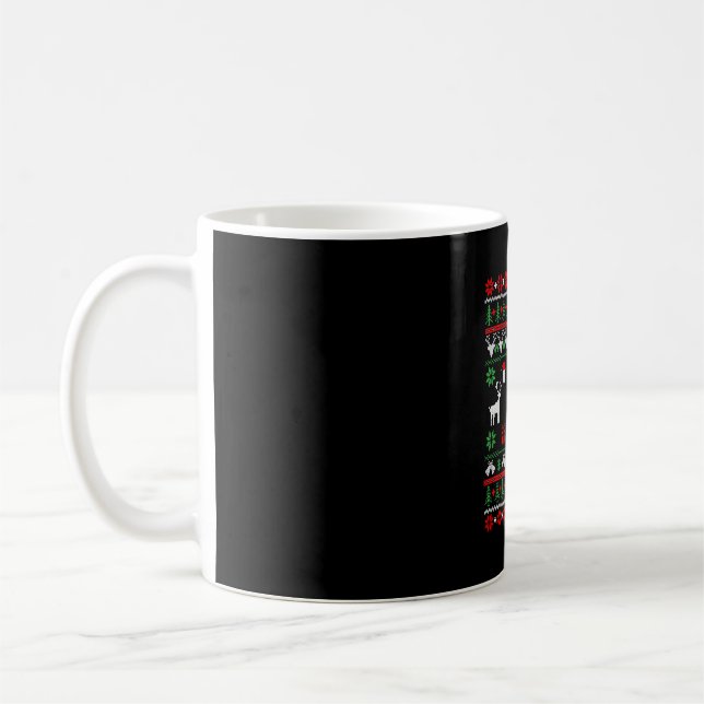 Caneca De Café Cavalier King Charles Christmas (Esquerda)
