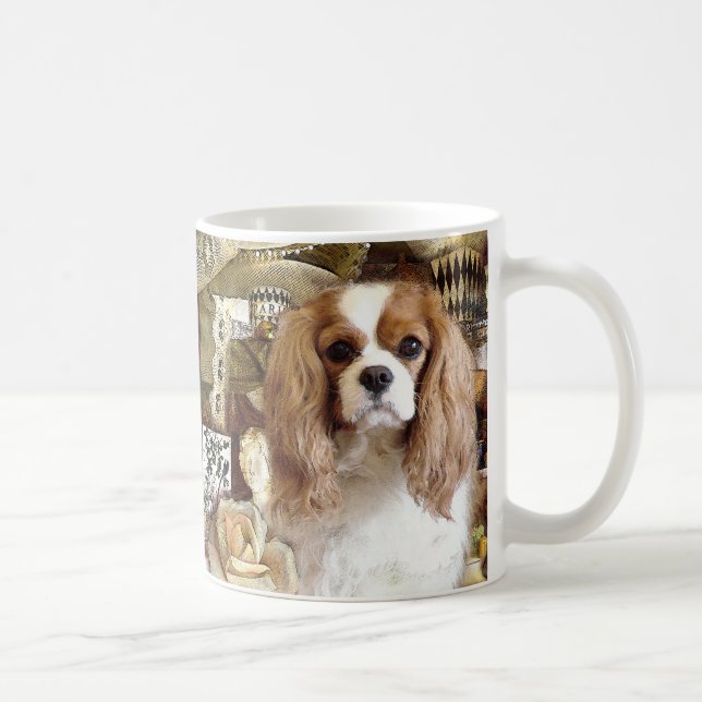 Caneca De Café Cavalier King Charles Spaniel (Direita)