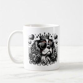 Caneca De Café Cavalier King Charles Spaniel Adorável Puppy