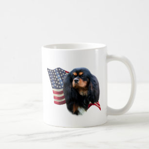 Caneca De Café Cavalier King Charles Spaniel Flag