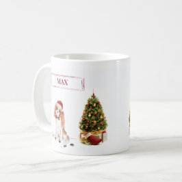 Caneca De Café Cavalier King Charles Spaniel Funny Cog de Natal