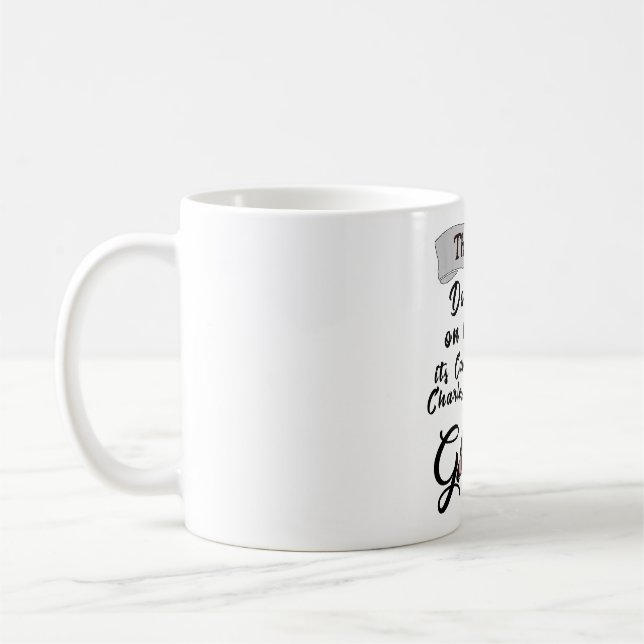 Caneca De Café Cavalier King Charles Spaniel Glitter Women Men Te (Esquerda)