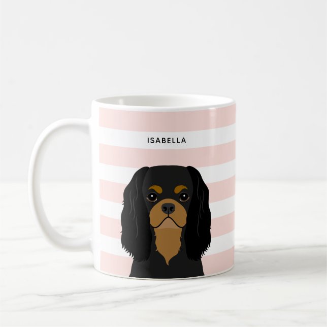 Caneca De Café Cavalier King Charles Spaniel Mugs (Esquerda)