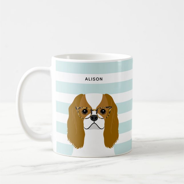 Caneca De Café Cavalier King Charles Spaniel Mugs (Esquerda)
