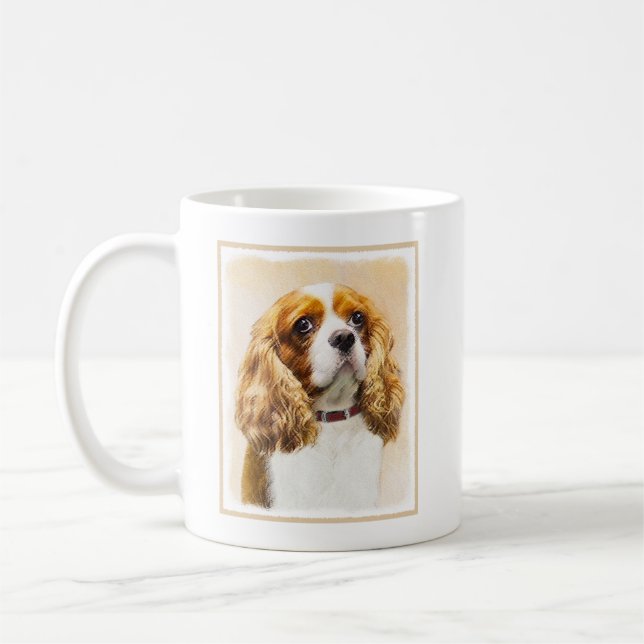 Caneca De Café Cavalier King Charles Spaniel Original (Esquerda)