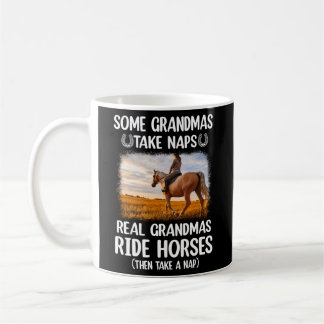 Caneca De Café Cavalo - Alguns Avós Tomam Carona Verdadeiro