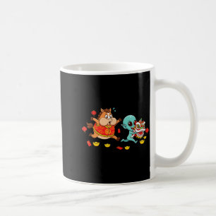 Caneca De Café Cavalo Alien Chinês Divertido Crianças Homens Mulh