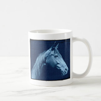 Caneca De Café Cavalo Azul