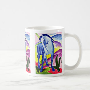 Caneca De Café Cavalo azul mim por Marc Franz