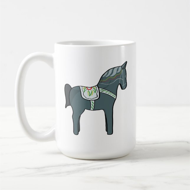 Caneca De Café Cavalo Dala (Esquerda)