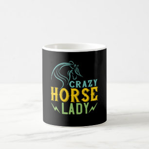 Caneca De Café Cavalo - Dama do Cavalo Louco
