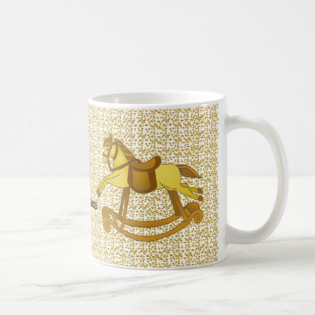Caneca De Café Cavalo de Balanço (Direita)