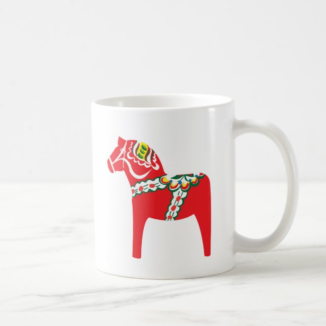 Caneca De Café Cavalo de Dalahäst | Dala (Direita)