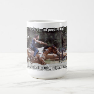 Caneca De Café Cavalo diz que sou o suficiente