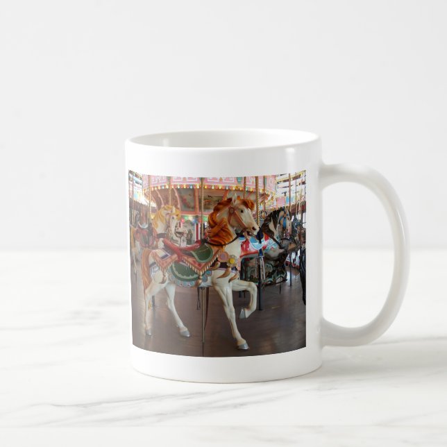 Caneca De Café Cavalo do carrossel, 2 (Direita)
