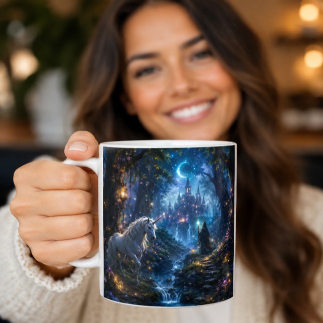 Caneca De Café Cavalo Mágico (Criador carregado)