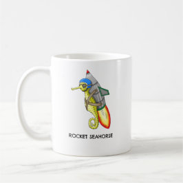 Caneca De Café Cavalo-Marinho Foguete