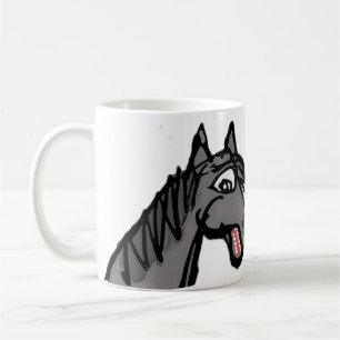 Caneca De Café Cavalo Negro