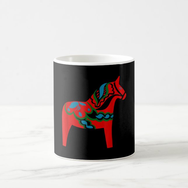 Caneca De Café Cavalo Vermelho Dalecarliano Suecia de Cavalo Dala (Centro)
