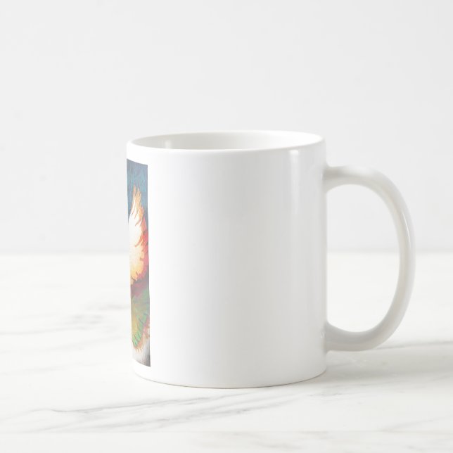 Caneca De Café Cavalo Voador 2 (Direita)