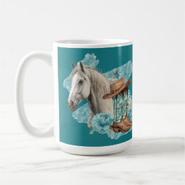 Caneca De Café Cavalo Western