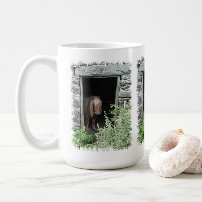 CANECA DE CAFÉ CAVALOS (Com Donut)