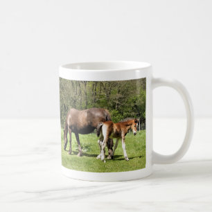 CANECA DE CAFÉ CAVALOS