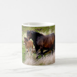 CANECA DE CAFÉ CAVALOS