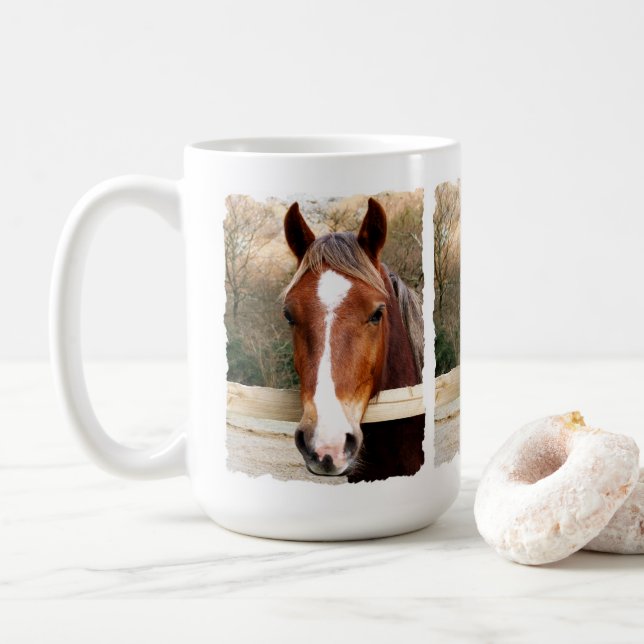 CANECA DE CAFÉ CAVALOS (Com Donut)