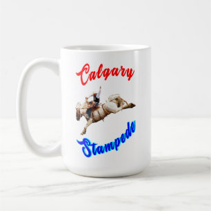 Caneca De Café Cavalos Calgary Canada Cavaleiros julho Cavaleiros