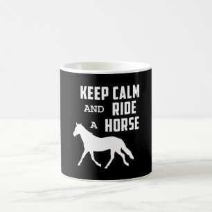 Caneca De Café Cavalos Cavalos Ferradura Cavalos Andando Manter C