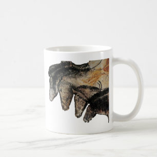 Caneca De Café Cavalos de Chauvet Gruta Chauvet, Ardèche, França