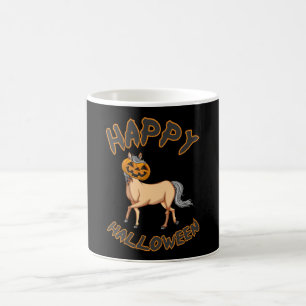 Caneca De Café Cavalos de Halloween Pumpkin Horror Dom Ideia