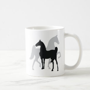 Caneca De Café Cavalos de Saddlebred