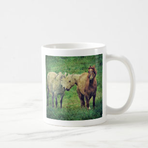 Caneca De Café Cavalos Engraçados