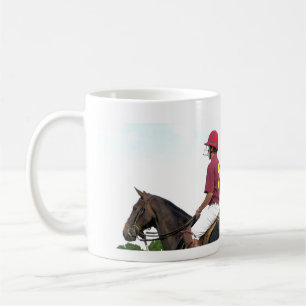 CANECA DE CAFÉ CAVALOS OSTENTANDO