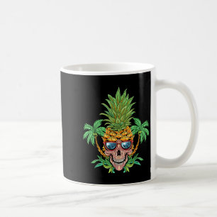 Caneca De Café Caveira Abacaxi Aloha Praias Flores Havaianas