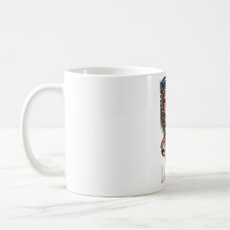 Caneca De Café Caveira da Liberdade e Águia