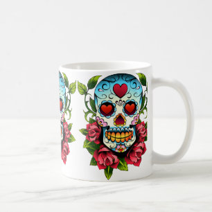 Caneca De Café Caveira de Açúcar