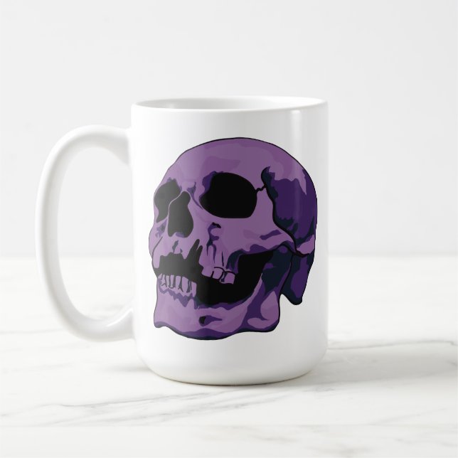 Caneca De Café Caveira de Pop (Esquerda)