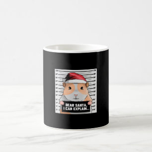 Caneca De Café Cavy De Natal Do Porco Da Guiné Caros Papais noei