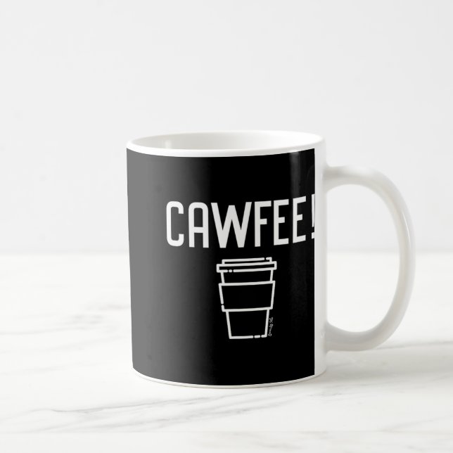 Caneca De Café Cawfee New Yorker, New Jersey, Boston Coffee  (Direita)