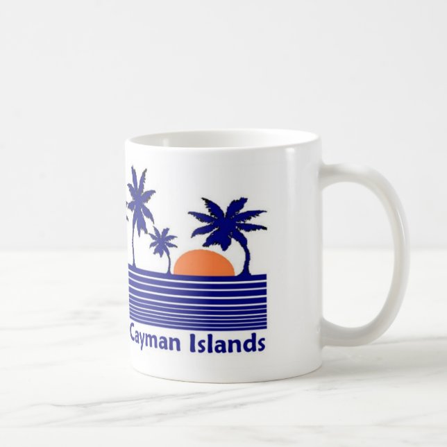 Caneca De Café Cayman Islands (Direita)
