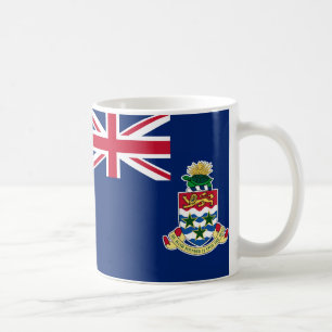 Caneca De Café Cayman Islands Flag Cerâmica Mug