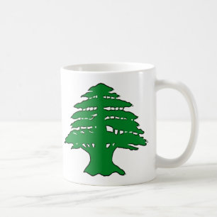 Caneca De Café Cedro libanês