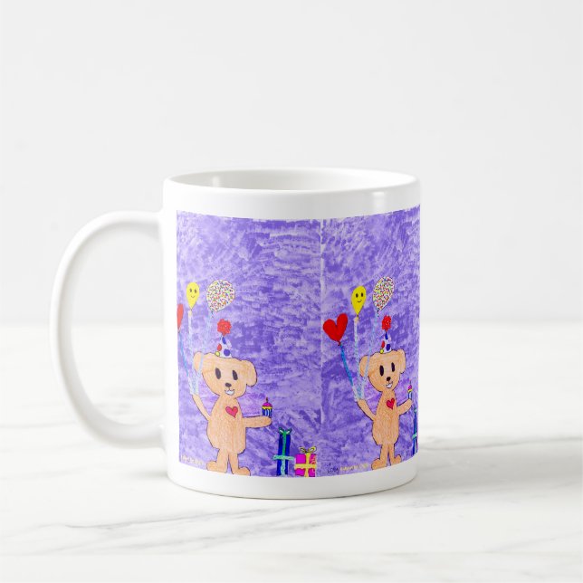 Caneca De Café Celebração - Arte infantil para COC (Esquerda)