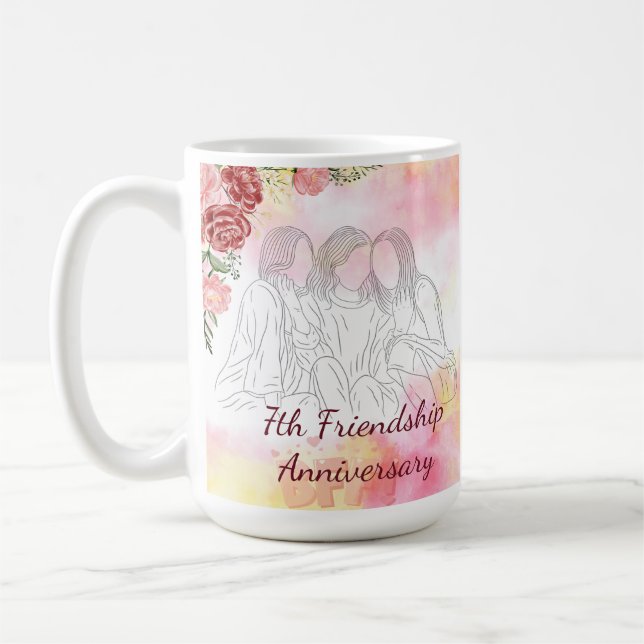 Caneca De Café celebração da amizade (Esquerda)