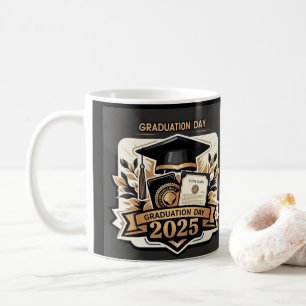 CANECA DE CAFÉ " CELEBRAÇÃO DA EXCELÊNCIA: GRADUAÇÃO DIA 2025 "