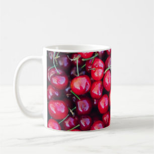 Caneca De Café Celebração de Cerejas na Califórnia Orgânica