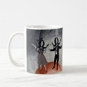 Caneca De Café Celebração de dança de alienígenas